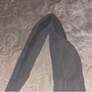 Sheer Black Scarf - Lightweight Chiffon Hijab